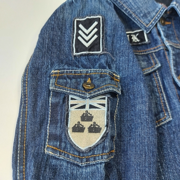 Crank Couture Disciplez Crank Busters Jean Jacket - Picture 8 of 15